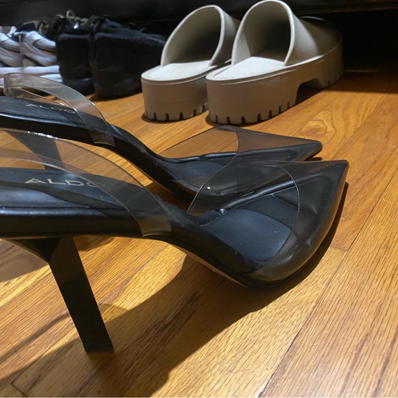 Aldo clear pointy toe heels - Picture 3 of 4